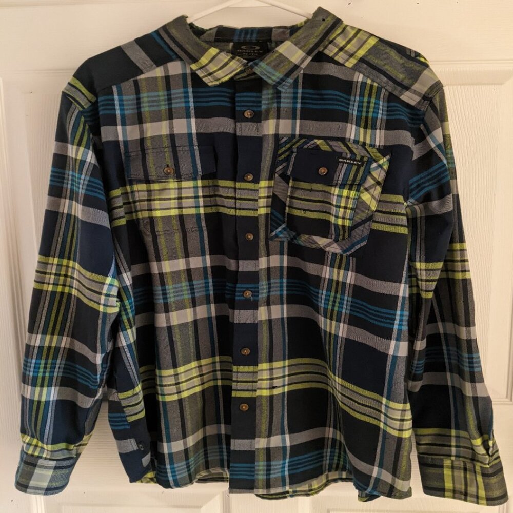 Oakley Plaid Button Down